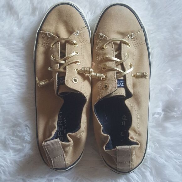 Sperry Topslider Lounge Away Tan Slip on Shoes Womens Size 7 - Picture 1 of 10